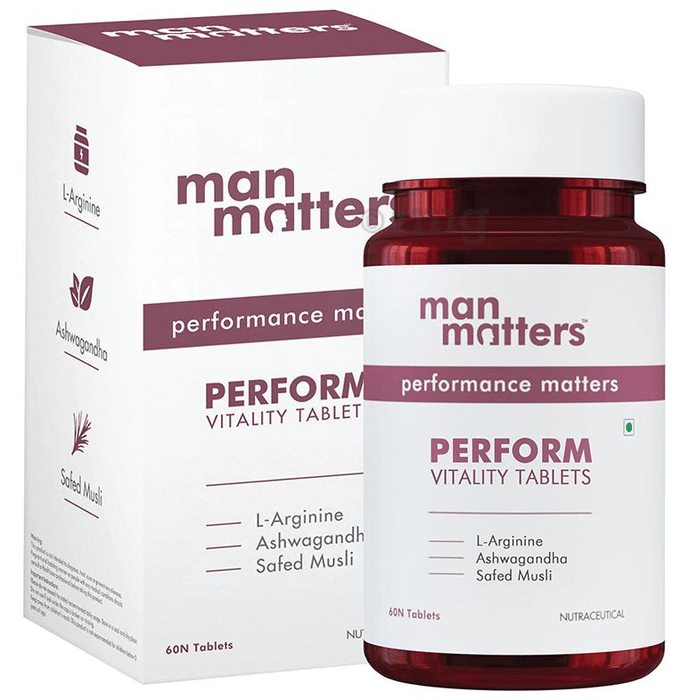 Man Matters Perform Vitality Tablet for Better Performance and Vitality