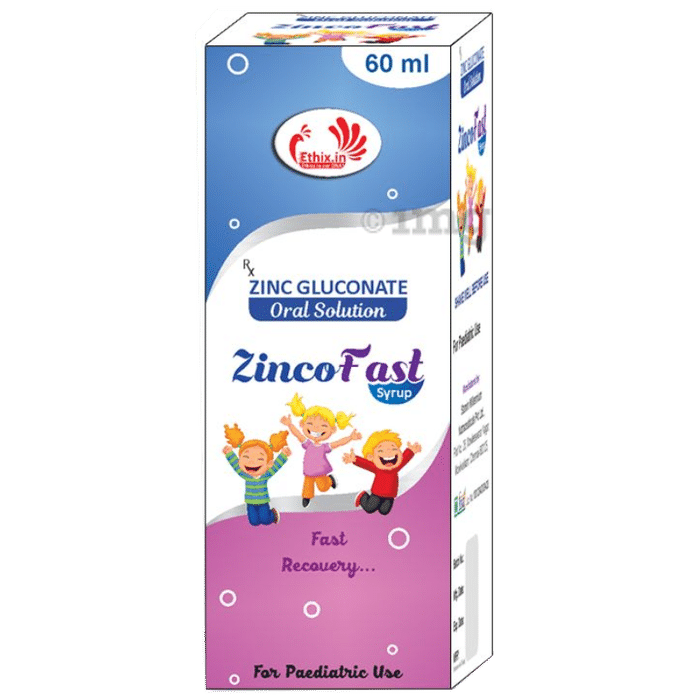 Dr. Ethix's Zincofast Syrup (60ml Each)