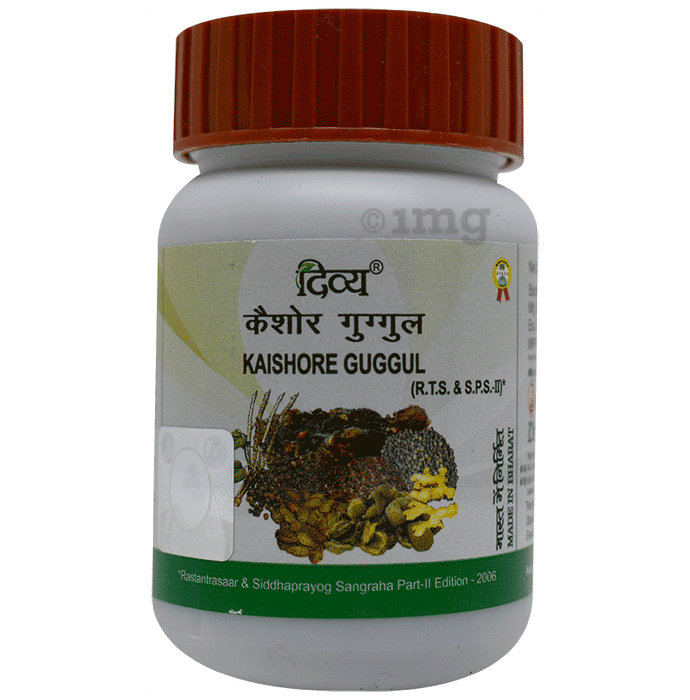 Divya Kaishore Guggul: Buy bottle of 80.0 tablets at best price in ...