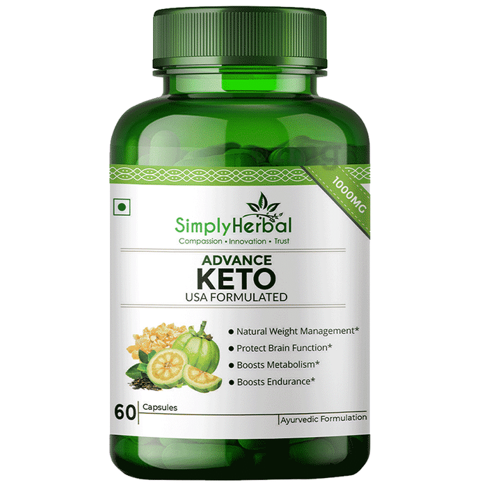 Simply Herbal Advanced Keto 1000mg Capsule