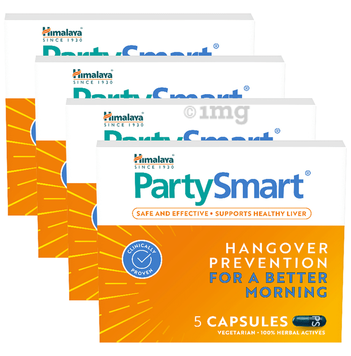 Himalaya PartySmart Capsule (5 Each)