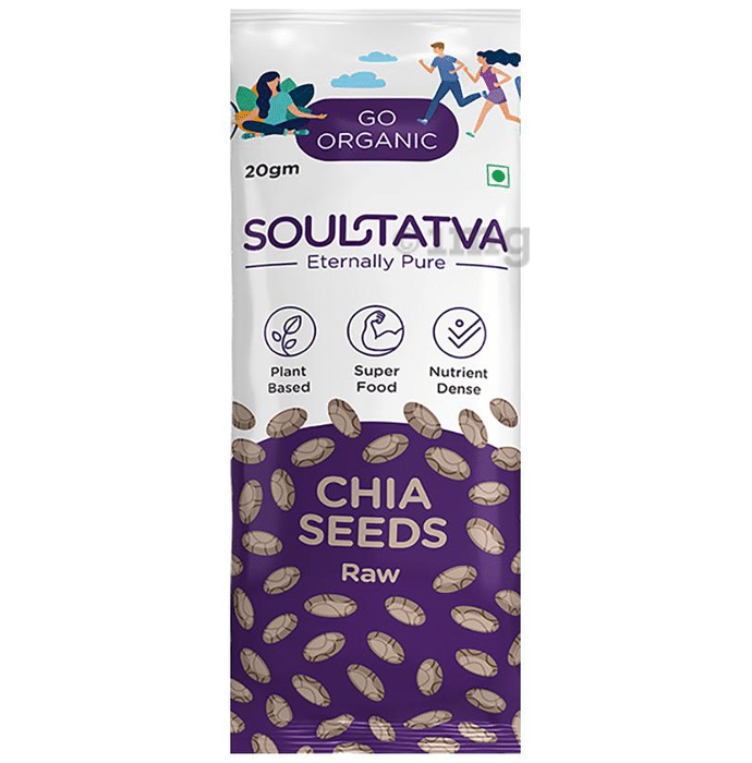 Soultatva Chia Seeds (20gm Each) Raw