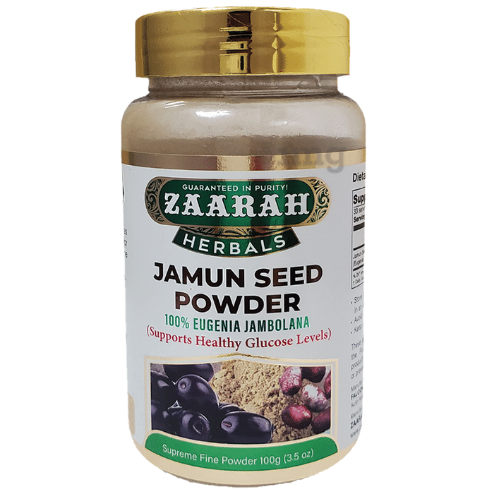 Zaarah Herbals Jamun Seed Powder
