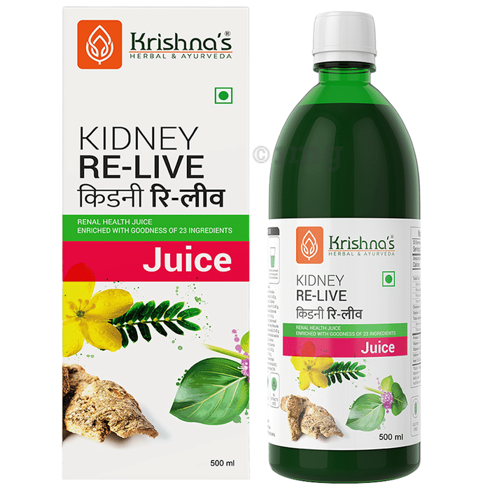 Krishna's Kidney Relive Ayurvedic Juice | For Renal Health