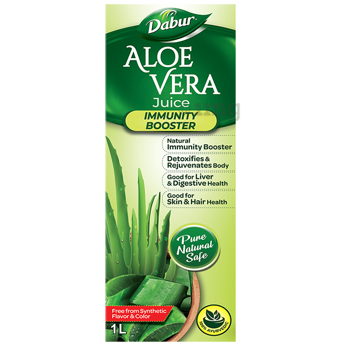 Dabur Aloe Vera Juice | For Immunity, Detoxification, Digestion, Skin & Hair Juice