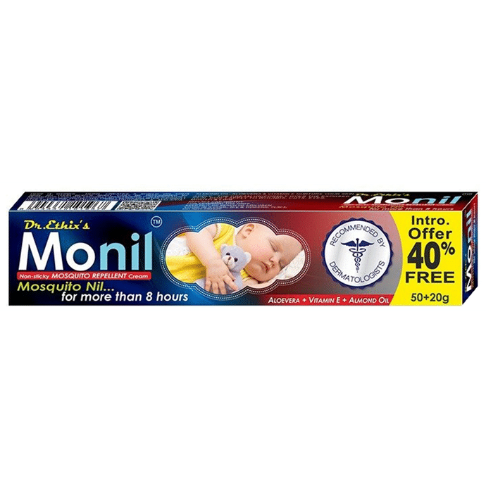 Dr.Ethix Monil Mosquito Repellent Cream (70gm Each)