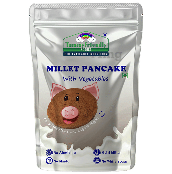 TummyFriendly Foods Millet Pancake (800gm Each) with Vegetables