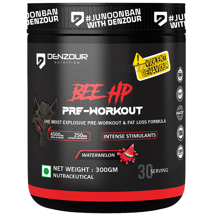 Denzour Nutrition Bee HP Pre-Workout Watermelon