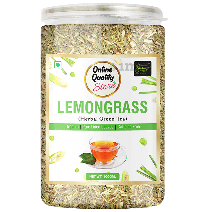 Online Quality Store Lemongrass Herbal Green Tea Leaves