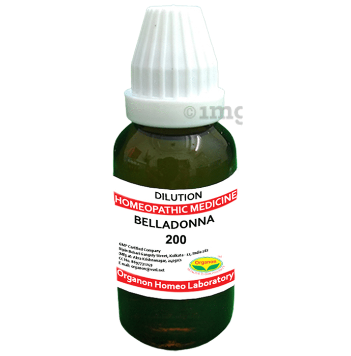 Organon Belladonna Dilution 200