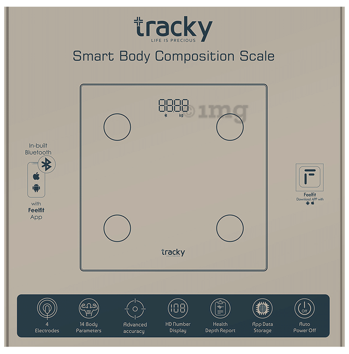 Tracky TR-CS20Q Smart Body Composition Scale