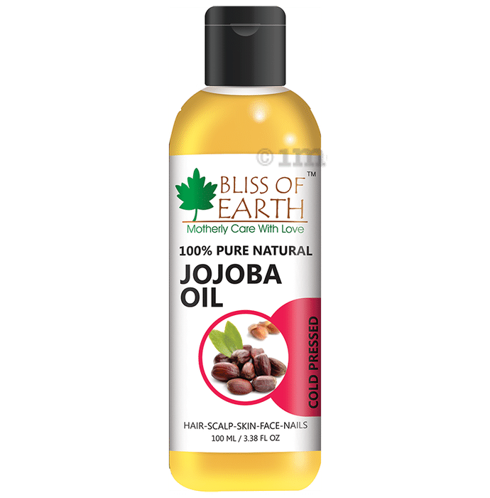 Bliss of Earth 100% Pure Natural Jojoba Oil
