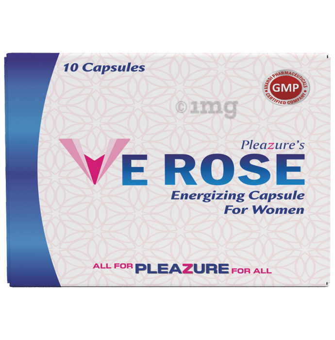Pleazure's Ve Rose Energizing Capsule for Women