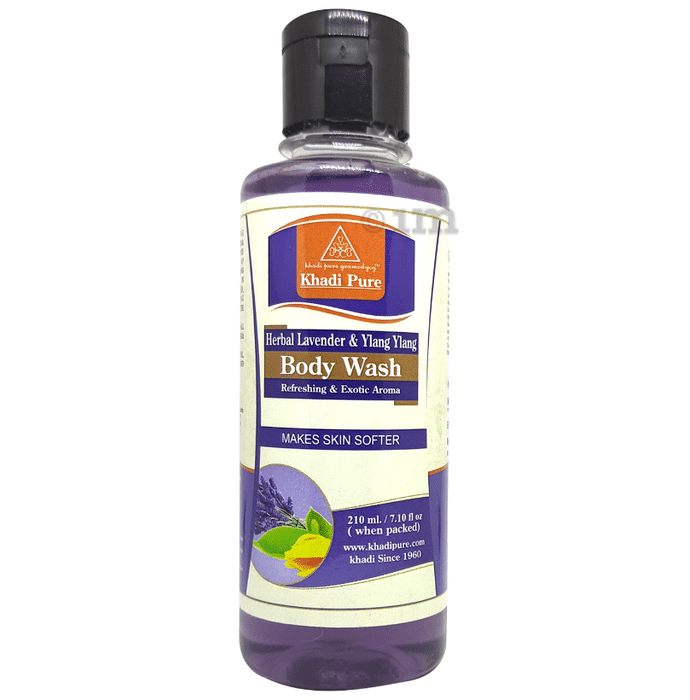 Khadi Pure Herbal Lavender & Ylang Ylang Body Wash