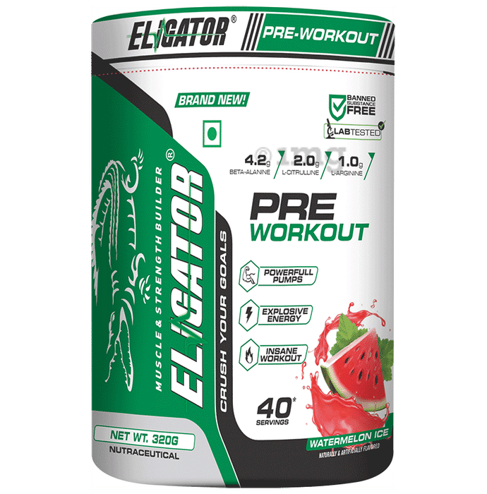 Eligator Pre Workout Powder Watermelon
