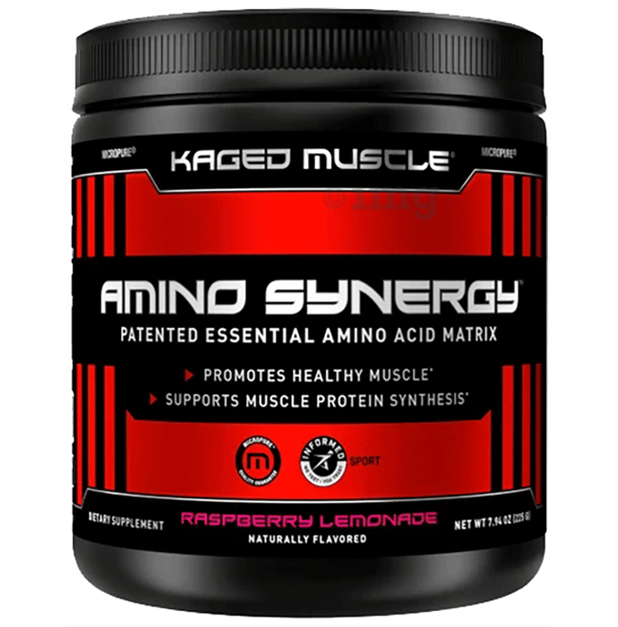 Kaged Muscle Amino Synergy Powder Raspberry Lemonade