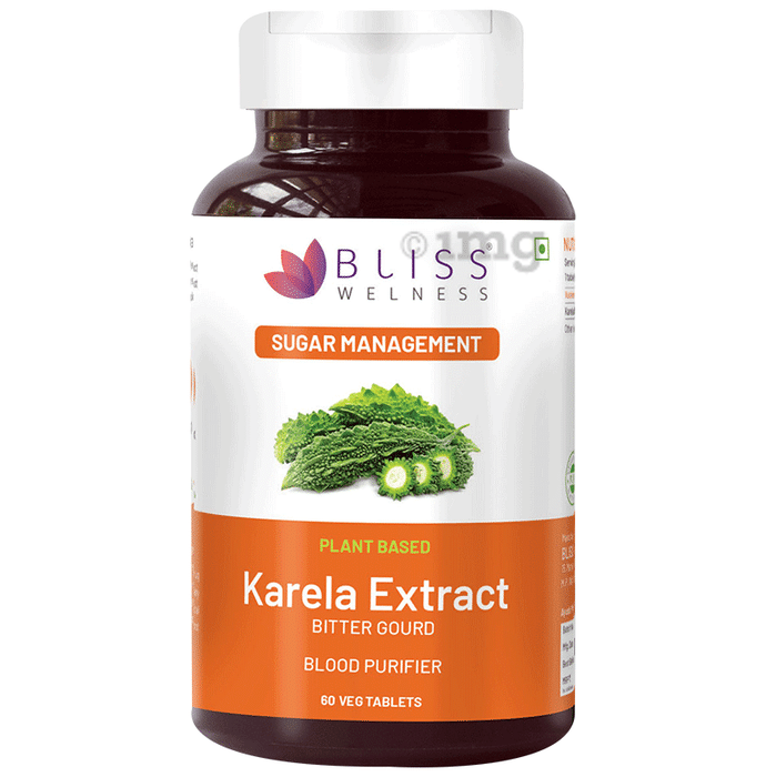 Bliss Welness Antioxidant Karela Extract Veg Tablet