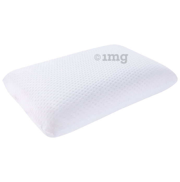 Palo Premium Cervical Contour Memory Foam Sleeping Pillow White