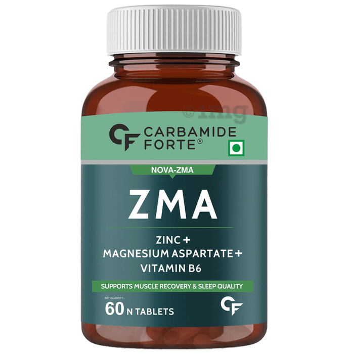 Carbamide Forte ZMA Zinc + Magnesium Aspartate +Vitamin B6 Tablet Buy
