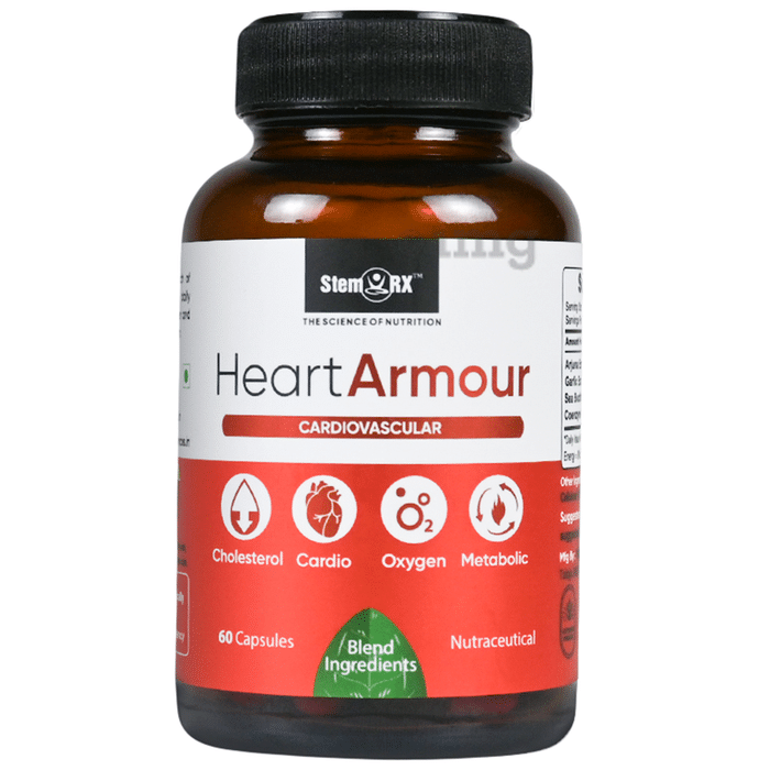StemRx Heart Armour Cholesterol Lowering Supplement | Capsule