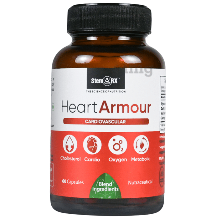 StemRx Heart Armour Cholesterol Lowering Supplement | Capsule