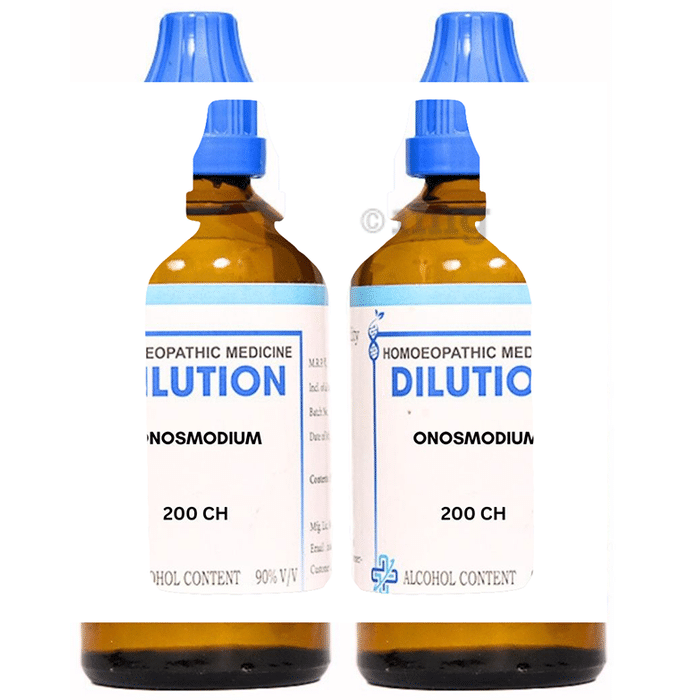 LDD Bioscience Onosmodium Dilution (100ml Each) 200 CH