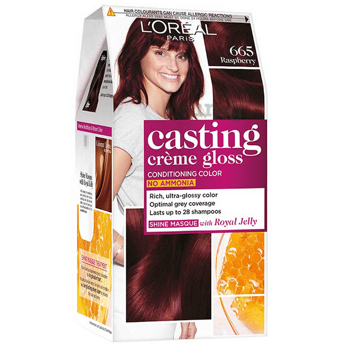 Loreal Paris Casting Creme Gloss Conditioning Color Raspberry