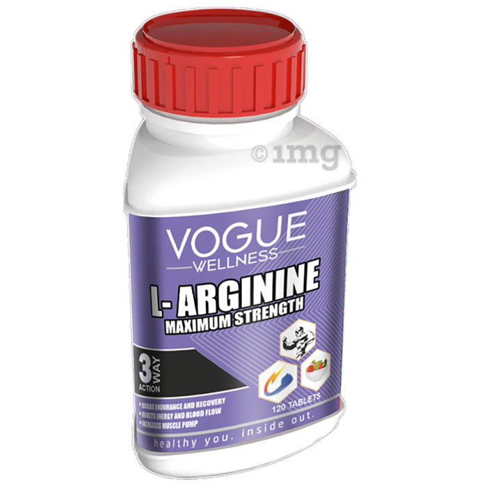 Vogue Wellness L-Arginine Tablet (120 Each)