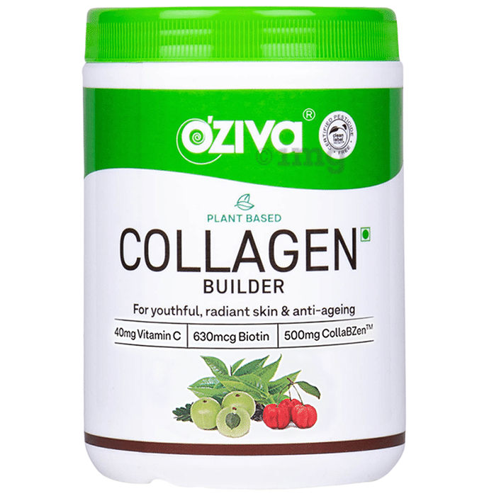 Oziva Plant-Based Collagen Builder | Nutrition Care Powder Amla