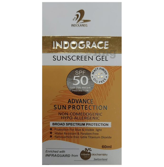Indograce Sunscreen Gel SPF 50