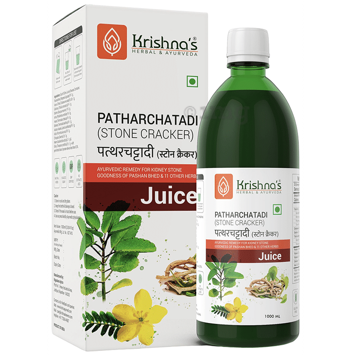 Krishna's Herbal & Ayurveda Patharchatadi (Stone Cracker) Juice