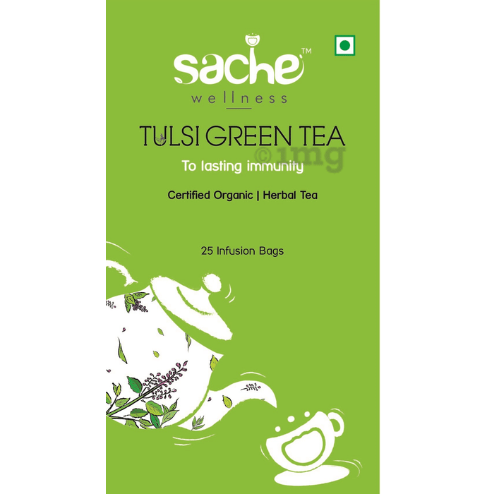 Sache Wellness Organic Tulsi Green Tea