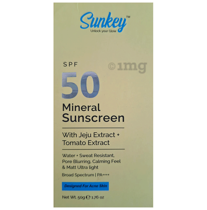 Sunkey SPF 50 PA++++ Mineral Sunscreen
