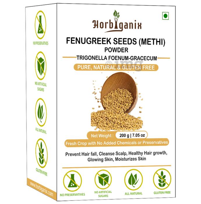 Horbiganix Fenugreek Seeds (Methi) Powder