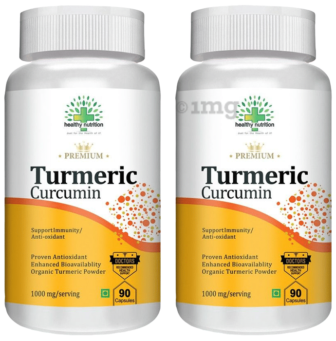 Healthy Nutrition Turmeric Curcumin Capsule (90 Each)