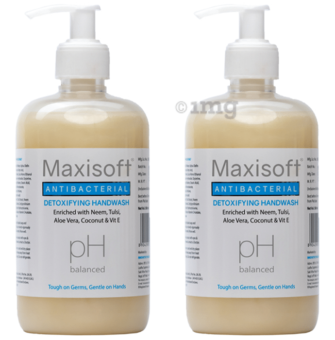 Maxisoft Antibacterial Detoxifying Handwash (500ml Each)