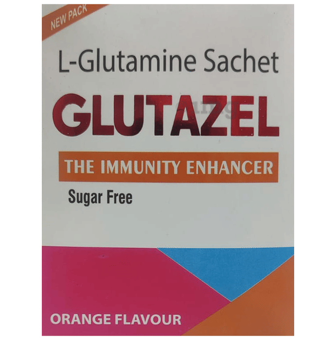 Glutazel Sachet Orange Sugar Free Buy sachet of 15.0 gm Powder at best