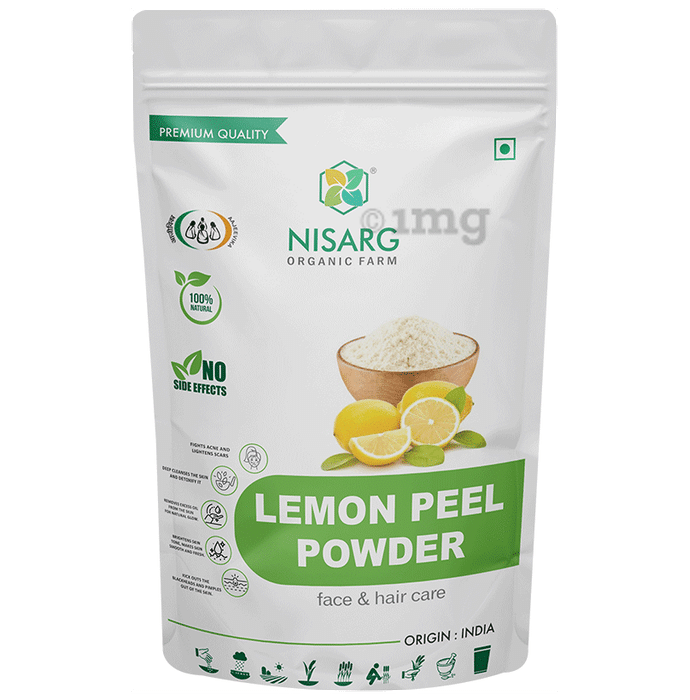 Nisarg Organic Farm Lemon Peel Powder