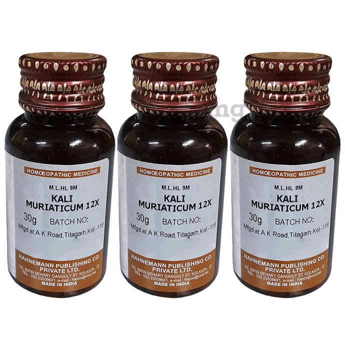 Hapco Kali Muriaticum Tablet (30gm Each) 12X