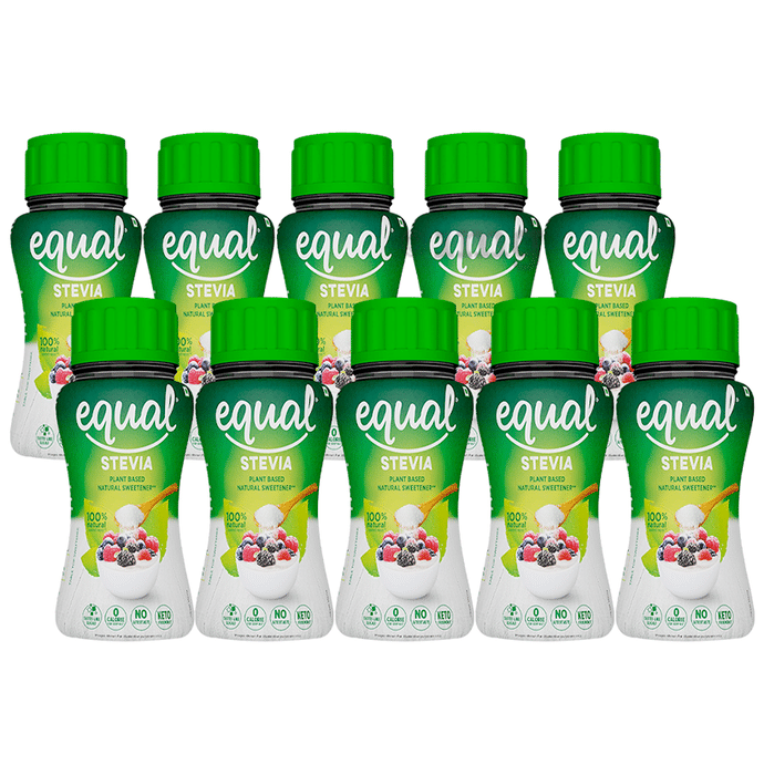 Equal Stevia Plant Based Natural Sweetener (150gm Each)