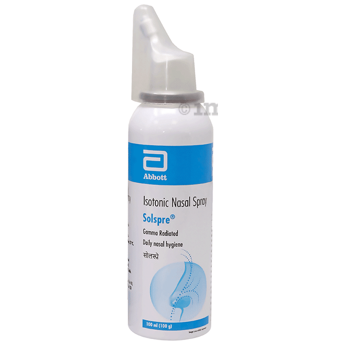 Solspre saline sales nasal spray
