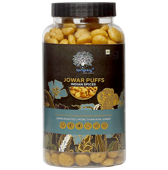 Sprightly Jowar Puffs (150gm Each) Indian Spices