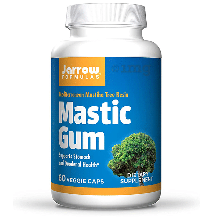 Jarrow Formulas Mastic Gum 1000mg Veggie Caps |  For Stomach & Duodenal Health
