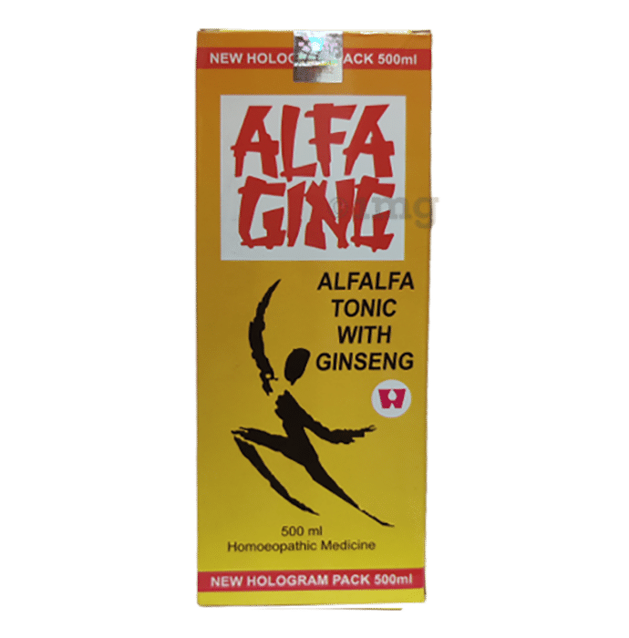 Dr. Wellmans Alfa Ging Alfalfa Tonic with Ginseng
