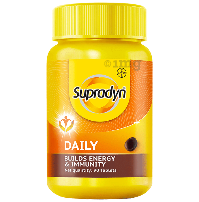 Supradyn Daily Multivitamin for Men and Women | Daily Immunity and 2X Energy | Tablet