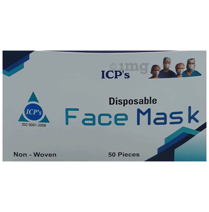 ICP's Disposable Face Mask Blue
