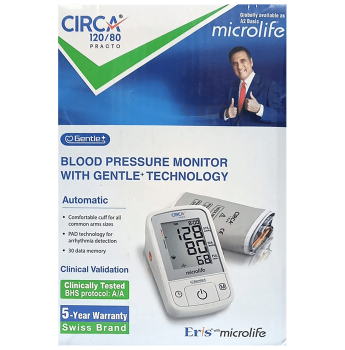 Circa 120/80 Practo Microlife Blood Pressure Monitor