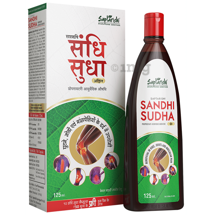 Saptarishi Sandhi Sudha Oil with Sandhi Sudha capsule free (10)