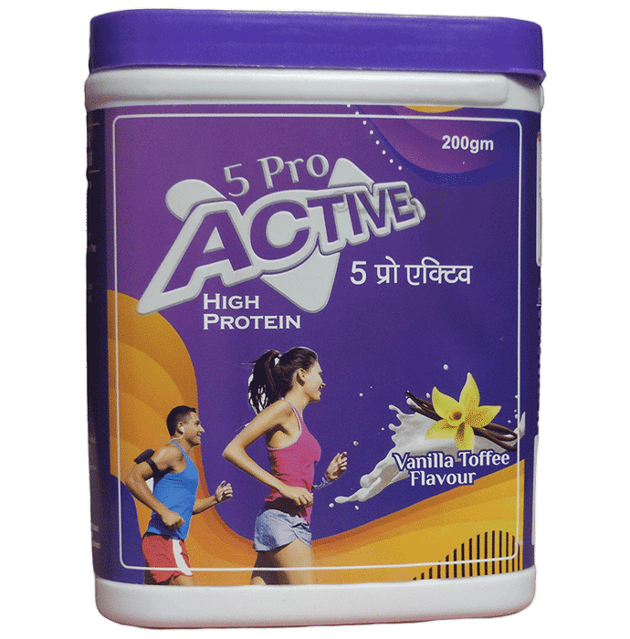 5 Pro Active Protein Powder Vanilla Toffee