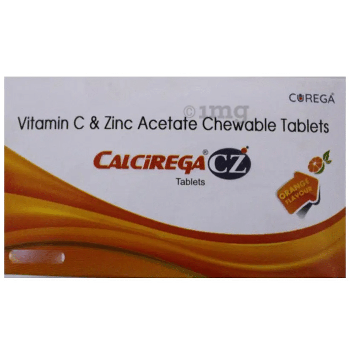 Calcirega CZ Chewable Tablet Orange